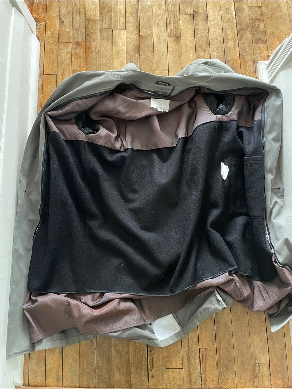 Vintage London Fog Trench with Removable Liner -Large - Picture 5 of 13
